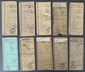 Buff Fahrtenbuch gemischt Konvolut RF60 Güter LKW Transporter Restposten x10 - Bild 1 von 1