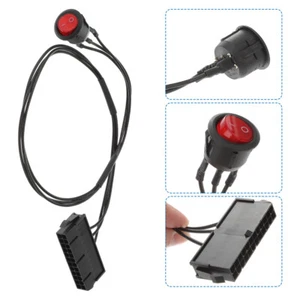 Power Cable Connector Cord Supply Starter Motherboard Accessories ATX - Afbeelding 1 van 11