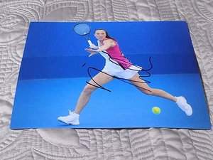JELENA JANKOVIC AUTOGRAPHED TENNIS 8X10 PHOTO W/COA - Picture 1 of 1