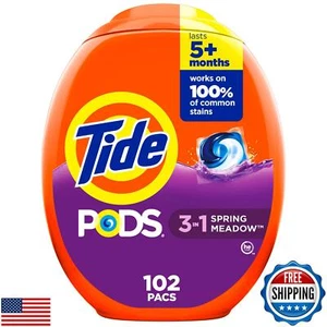 Paquetes de detergente para ropa Tide PODS, quitamanchas 3 en 1, luchador contra olores, color P - Imagen 1 de 5