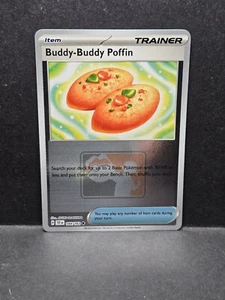 Pokemon TCG Buddy-Buddy Poffin 144/162 Temporal Forces League Promo - Picture 1 of 1