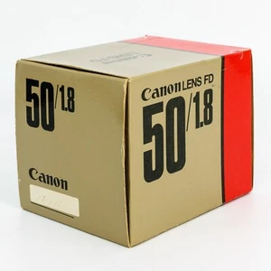 Lente Canon FD 50 mm f/1,8 y 50 mm S.C. | **¡SOLO EN CAJA!** + Documentación - Imagen 1 de 7