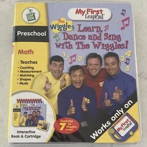 The Wiggles LeapFrog My First LeapPad Book & Cartridge (Preschool) Math - Picture 1 of 5