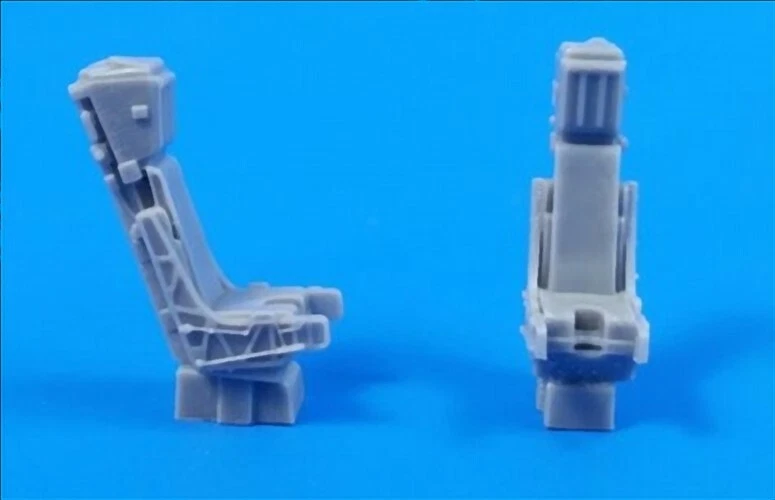 129-Q72255 Mirage F.1B - MB Mk. 10 Seat (2pcs) for SH kit 1/72 CMK - Immagine 1 di 1