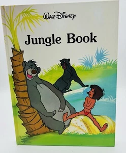 The Jungle Book Vintage Walt Disney Classic Series Large Hardcover Book VGC - Imagen 1 de 2