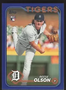 2024 Topps #308 Reese Olson Royal Blue - Picture 1 of 2