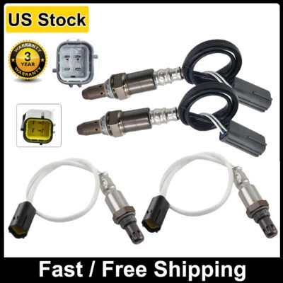 Set of 4 Oxygen Sensor Up&Down For Infiniti Ex35 2008-10 Fx35 M35 G37 2009 2010 - Изображение 1 из 4