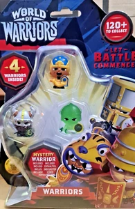 World of Warriors - Let Battle Beginnce - 4 Warriors - Precious Games - New - Picture 1 of 6