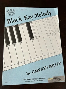 Black Key Melody by Carolyn  Miller Elementary 11  1991 - Picture 1 of 2