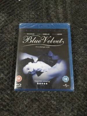 Blue Velvet  -  Kyle Maclachlan,  Dennis Hopper   New & Sealed UK Blu-ray - Image 1 of 3
