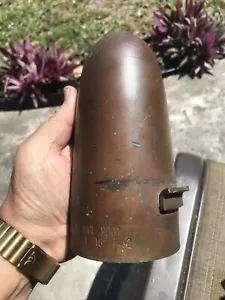 Large Heavy Brass Trench Art - Picture 1 of 12