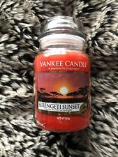 yankee candle large jar Serengeti sunset 2017 pour
