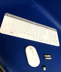 LOGI K470 Wireless Desktop Keyboard and mouse -W Dongle - Picture 1 of 5