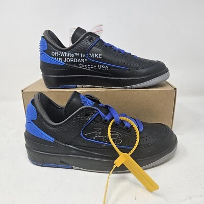 Air Jordan 2 Retro Low SP x Off-White Preto Varsity Royal / DJ4375 004 / Masculino 5 - Imagem 1 de 4