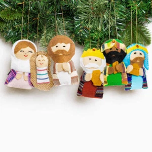 Nativity Ornament & Puppet Set - Picture 1 of 4