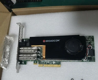BROADCOM BCM958802 PS225-H16 BCM958802A8046C 2Port 25Gb PCIE 16GB DDR4 SmartNIC - Image 1 of 4
