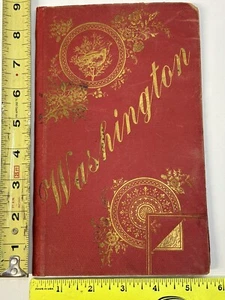 Washington DC Album Tourist Photo Book w fold-out views Antique / Vintage 1905 - Picture 1 of 9