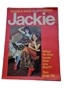 Jackie Vintage Magazine No. 483 April 1973 Elton John Gary Glitter Cliff Richard - Picture 1 of 16