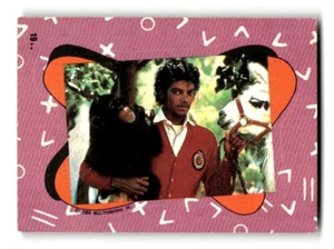 1984 Michael Jackson Series 1 Sticker trading card #19 LP - Picture 1 of 4