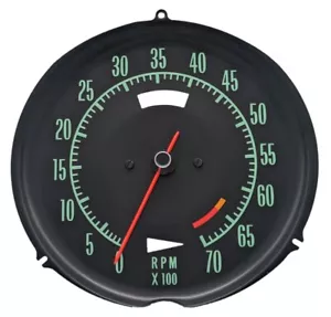 Corvette 1968-1971 tacómetro electrónico - 6500 RPM Redline - nuevo - Imagen 1 de 3