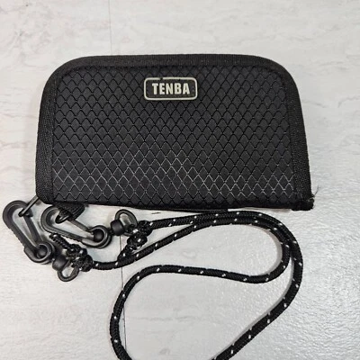 Tenba SD Card Holder Zip Up Pouch Black - Image 1 of 4