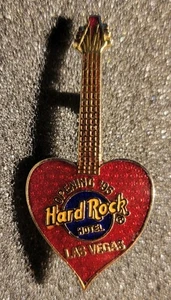 Hard Rock Hotel Herz Gitarre Las Vegas Öffnung 95' Pin Ex++  - Bild 1 von 6