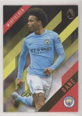 2017-18 Topps Premier League Gold Yellow Leroy Sane #78 - Image 1 of 2