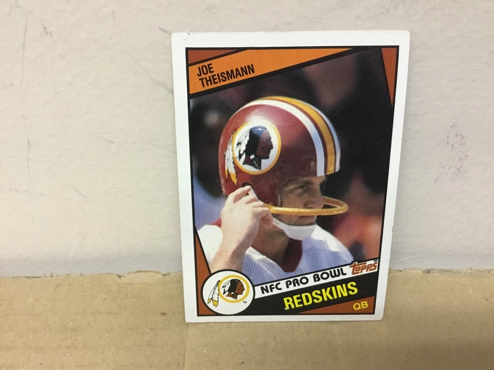 Joe Theismann - 1984 Topps Football Card - Redskins - Image 1 of 1