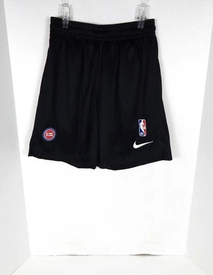 2021-22 Womens Detroit Pistons Retail Black Training Shorts Nike XS - Image 1 of 4