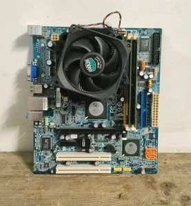 Gigabyte GA-T671MG Motherboard Socket 775 (LGA775) Intel Dual Core E2140 - RAM ✅ - Foto 1 di 4