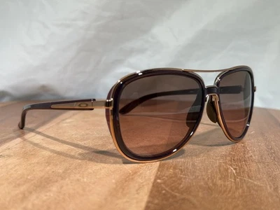 Gafas de sol Oakley Split Time oro rosa aviador OO4129-0258 58-133 Foto 1 de 4