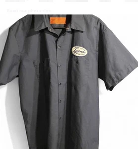 Dickies Industrial Wear Buddy Guys Legends Chicago Button Up Hemd Herren XL Blau - Bild 1 von 10