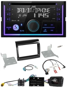 JVC Lenkrad USB 2DIN DAB Bluetooth CD Autoradio für Citroen Fiat Peugeot 2016-20 - Bild 1 von 12