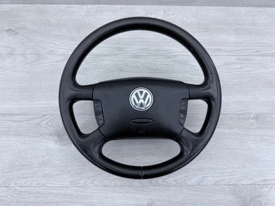 VW T5 Multivan 7H Lenkrad Leder Multifunktion Tasten komplett 7H5419091AC E74 - Bild 1 von 4