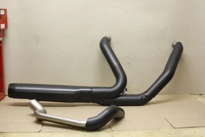 Harley-Davidson Street Glide Exhaust Headers Black Shields Touring M8 65600176 - Picture 1 of 10