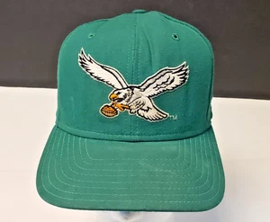 Vintage Philadelphia Eagles Hat Cap New Era Pro Model Wool 1 Sz  Kelly Green - Picture 1 of 8