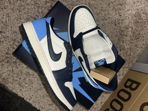 Nike Air Jordan 1 Low Obsidian CZ0790-400 nuove uomo 11 - Foto 1 di 6
