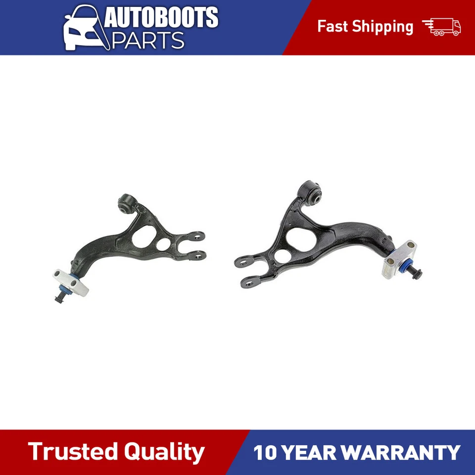 Mevotech 2pcs Rear Upper Suspension Control Arm For Lincoln MKS 2009-2015 2016 - Image 1 of 4