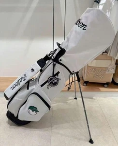 Malbon Golf Caddy Bag Stand Type Lightweight White #MMG20251 - Picture 1 of 6