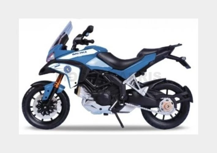 Merchandising Maisto Moto Ducati Multistrada Polizia / Carabinieri Ass. 1 12
