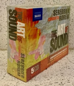 SEREBRIER conducts ROREM: The Art of Sound (5 discs, NAXOS) SEALED BOX SET NEW - Imagen 1 de 3