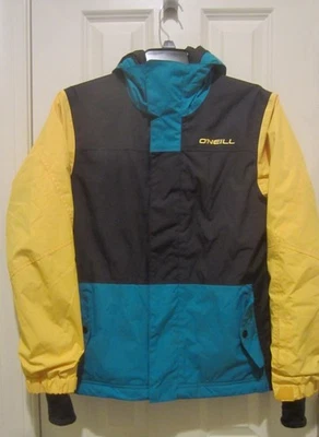 Jaqueta O'Neill masculina impermeável com capuz inverno insultado tamanho 10 Escape Series - Imagem 1 de 4