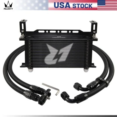 AN10 19 Row Oil Cooler Kit For BMW E82 135i E36 M3-Euro E46 M3 E90 E92 E93 335i - Image 1 of 4