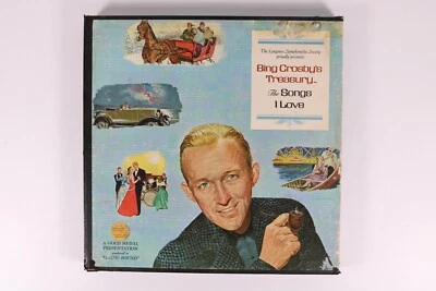 Bing Crosby's Treasury The Songs I Love Set of 6 33 RPM Vinyl Records - Image 1 of 4
