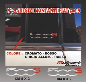 AUTOAUFKLEBER FÜR FIAT 500S STICKERS PROFESSIONAL - Bild 1 von 1