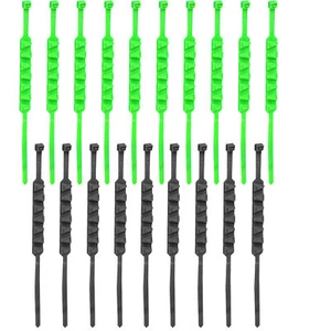 10/20pcs 50cm Motorcycles Bike Wheel Tire Snow Chains Winter Non-slip Cable Tie - Picture 1 of 16