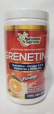 GRENETINA 100% NATURAL HIDROLIZADA (Naranja/Naranja) Naturamex Supreme Net.500g Foto 1 de 4