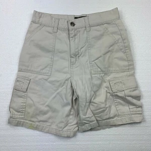 route 66 youth boys size 8 cargo shorts light beige - Picture 1 of 5