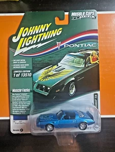 Pontiac Firebird 1980 Johnny Lightning azul brillante polietileno T/A 1:64 fundido a presión LTD - Imagen 1 de 5