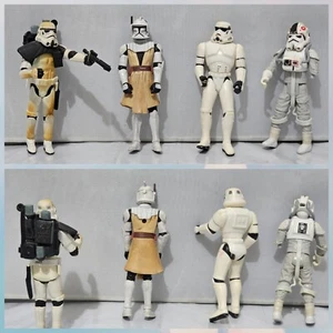 Star Wars Trooper 4 Stück Obi Wan Clon, Sandtrooper, Stormtrooper, At- At Driver - Bild 1 von 6